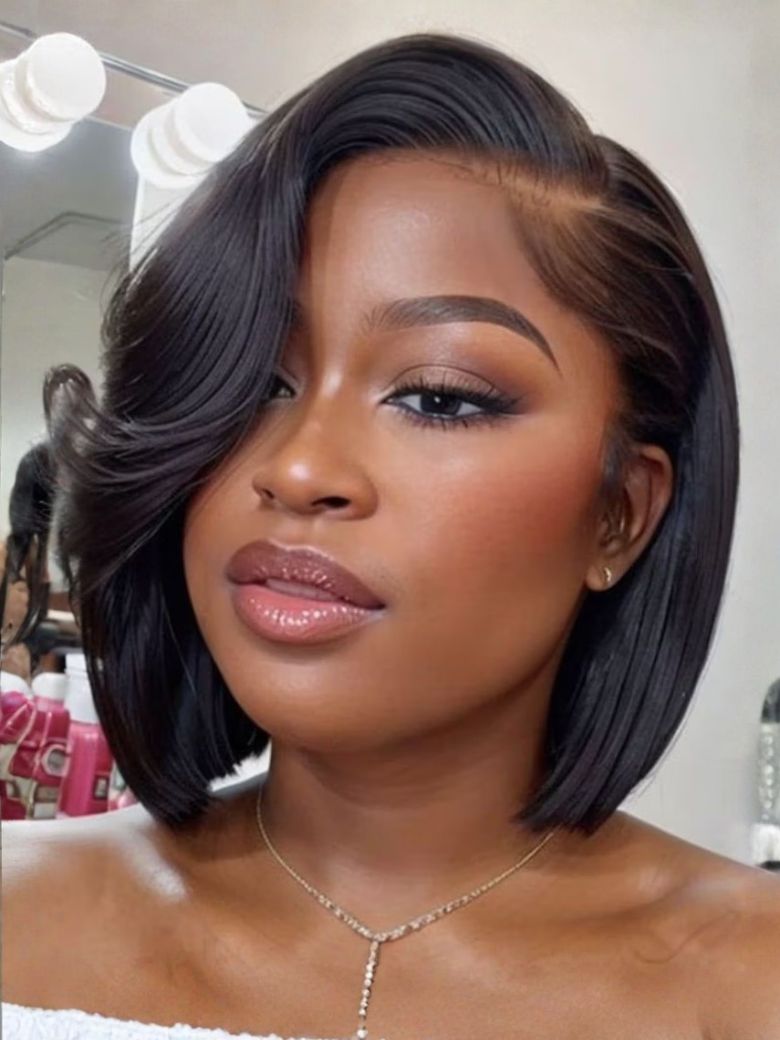 7x5 Bye-Bye Knots Natural Black & Black Cherry & Black with Caramel Blonde Highlights Body Wave Wig