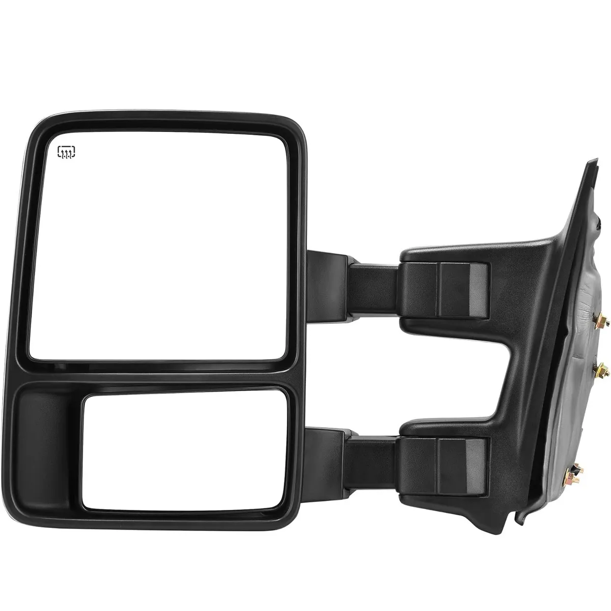 YITAMOTOR Driver Side Towing Mirror - 1999-2007 Ford F250-F550 & 2001-05 Excursion | Power Heated, Telescoping, LED Signal