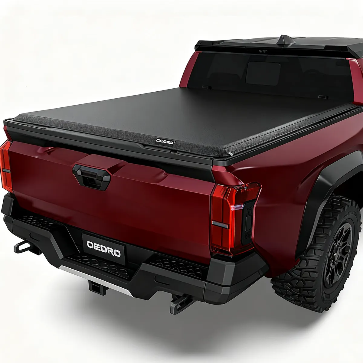 5.5FT Soft Roll-Up Tonneau Cover for 2022-2025 Toyota Tundra CrewMax 5.5 Feet Bed (Excl. Trail) – Heavy-Duty Double-Layer PVC, Full Bed Protection