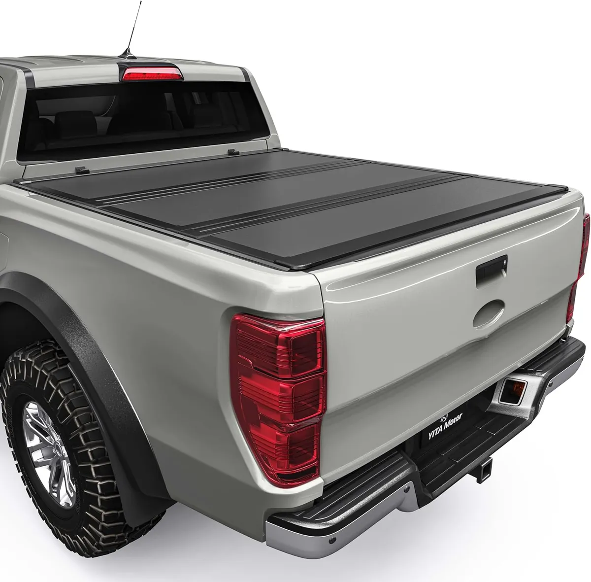 YITAMOTOR Low-Profile Hard Tri-Fold Tonneau Cover for 2019-2026 Ford Ranger 5ft Bed