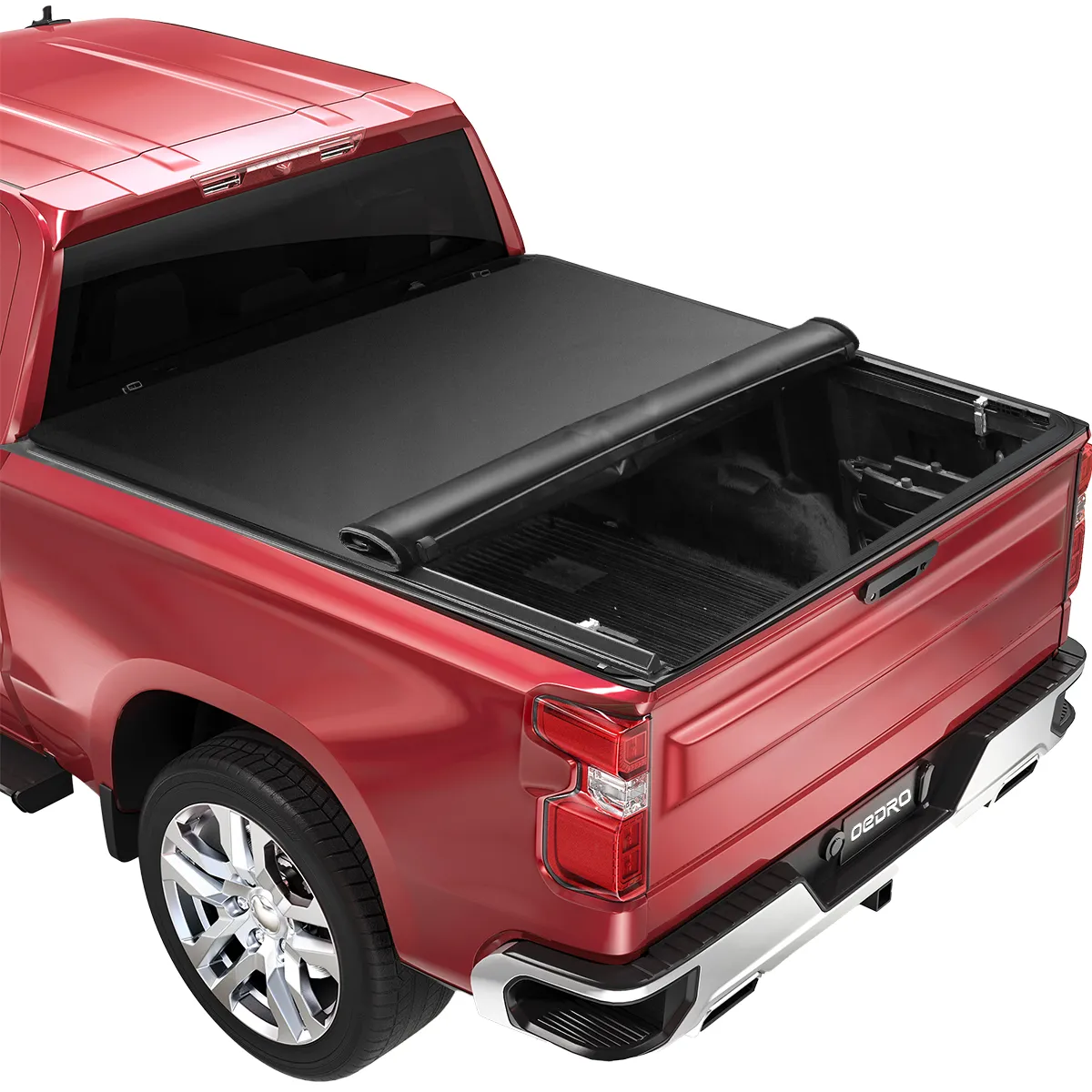 OEDRO 5ft Soft Roll-Up Tonneau Cover for 2020-2026 Jeep Gladiator | Lightweight, Waterproof, Easy-Install Truck Bed Protection | Sleek Design