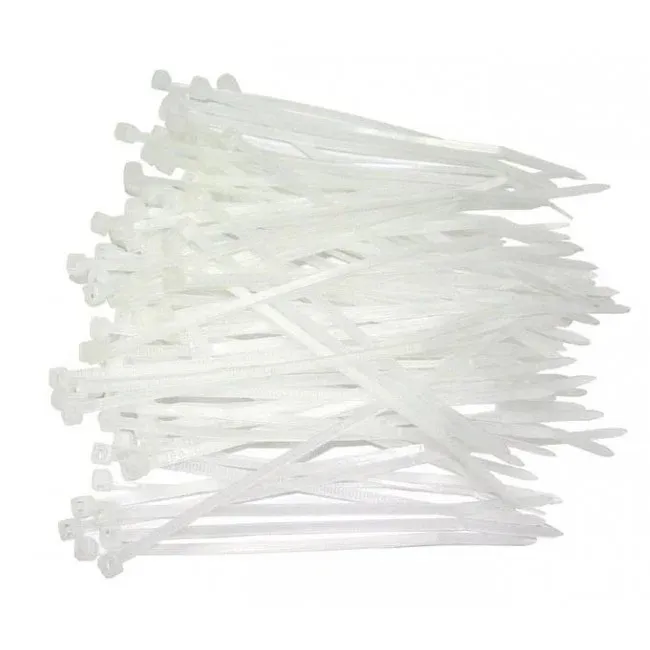 Bag of 100 Cable Ties - Nylon - Natural