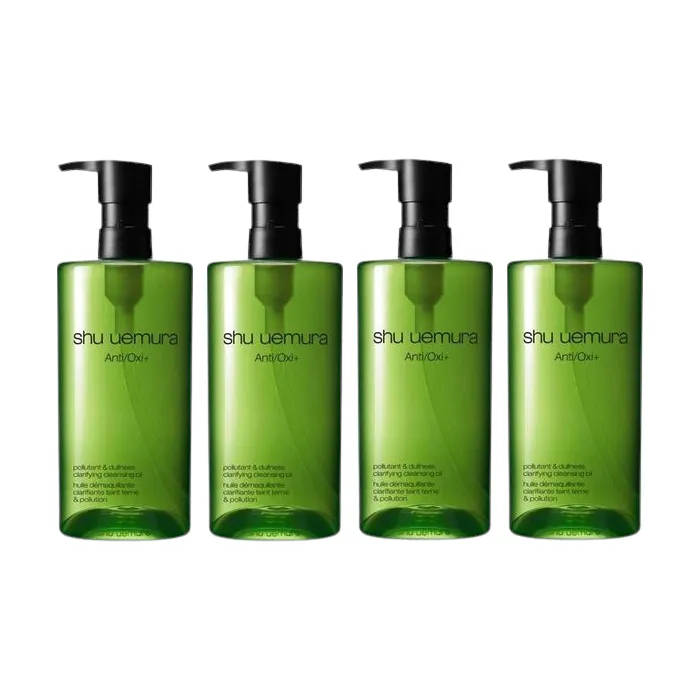 Shu Uemura Anti/Oxi+ Pollutant & Dullness Clarifying Cleansing Oil - 450ml (4ea) Set