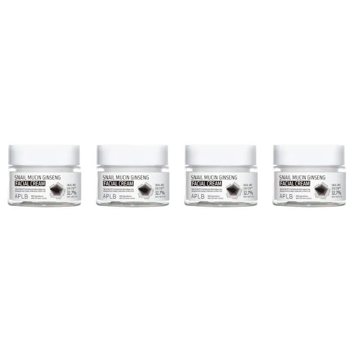 APLB - Snail Mucin Ginseng Facial Cream - 55ml (4ea) Set