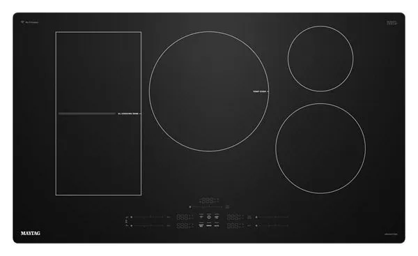 Maytag 36 In. Wide Induction Cooktop W/ Powerboost, 36 In. In Black