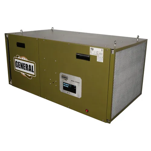 General International 1750, 1300 and 880 CFM Commercial Air Filtration System with SMART Laser Auto Control System - 10-2000M1