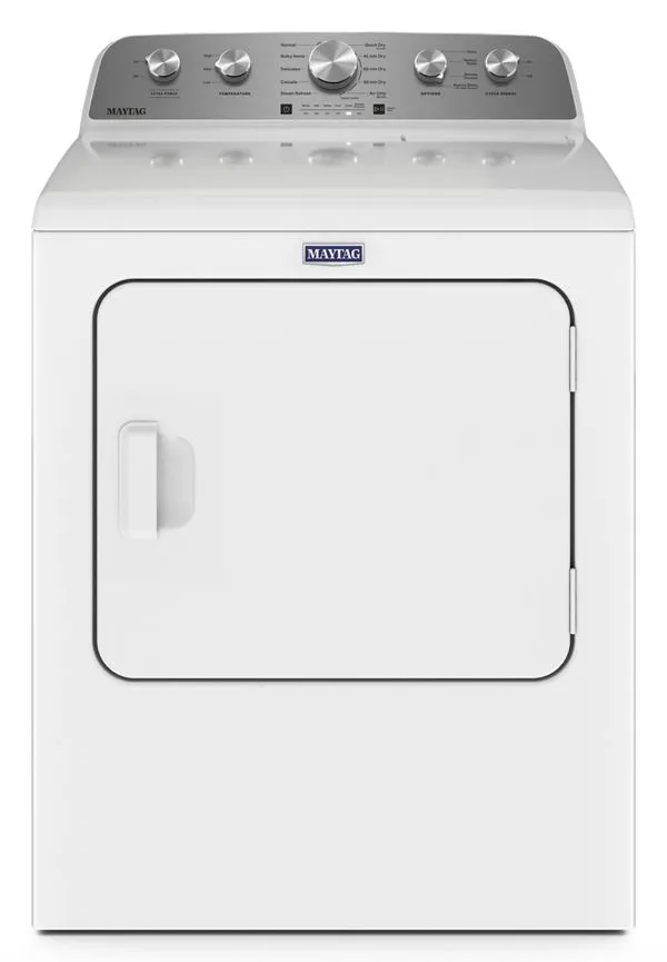 Maytag Top Load Electric Dryer W/ Steam-Enhanced Cycles, 7.0 Cu. Ft. In White