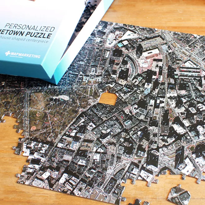 Personalized Aerial Photo Puzzle