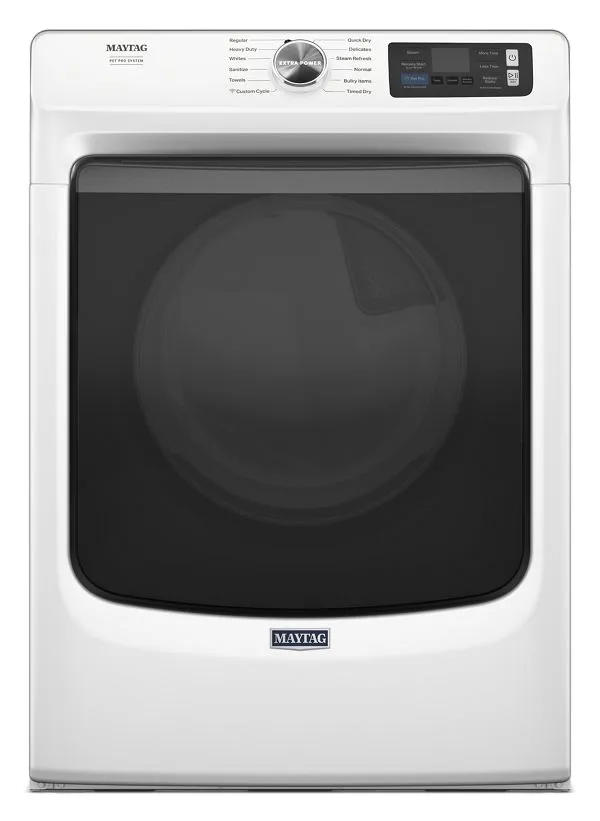 Maytag Pet Pro Front Load Electric Dryer, 7.4 Cu. Ft. In White