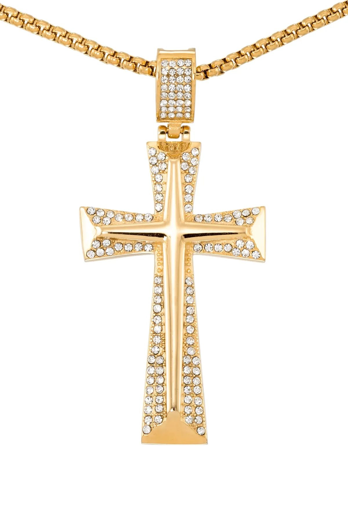 Stainless Steel Cross Pendant