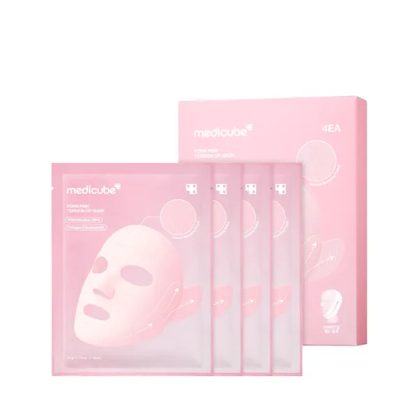 medicube - PDRN Pink Tension Up Mask - 34g*4
