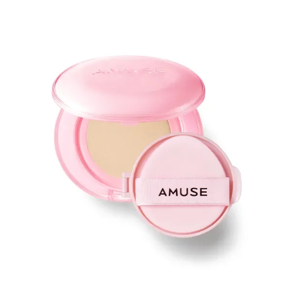 Amuse - Dew Power Vegan Cushion SPF40 PA++++ (New Version) - 15g - 1.5 Natural