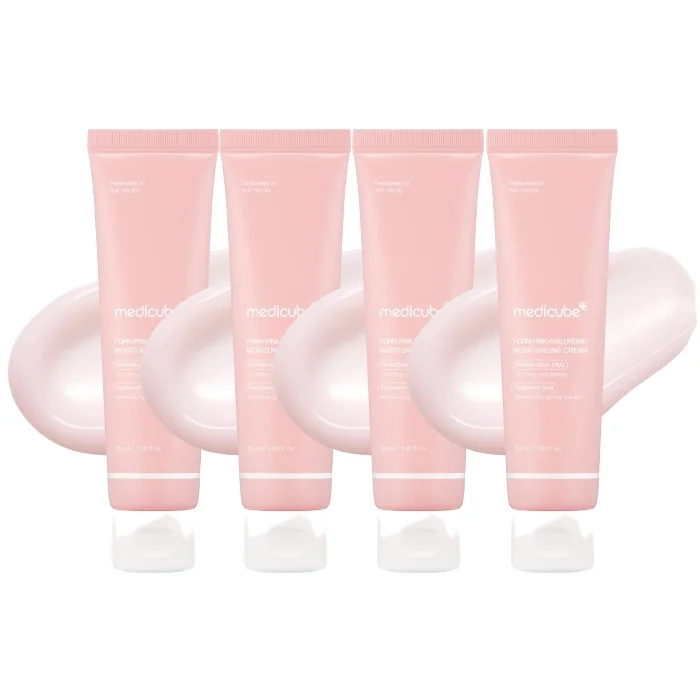 medicube - PDRN Pink Hyaluronic Moisturizing Cream - 50ml (4ea) Set