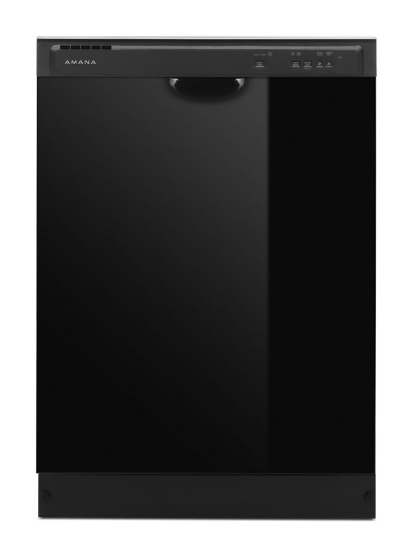 Amana Dishwasher with Triple Filter Wash System in Black