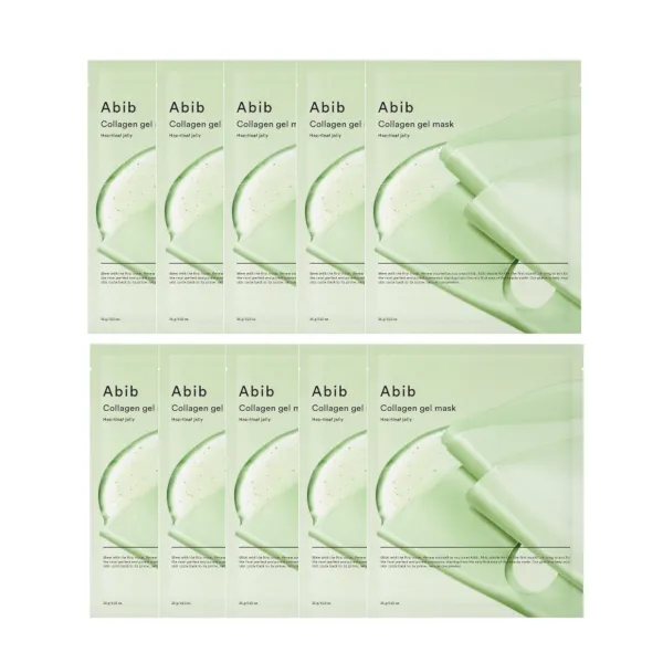 Abib - Collagen Gel Mask HeartleafJelly - 35g (10ea) Set