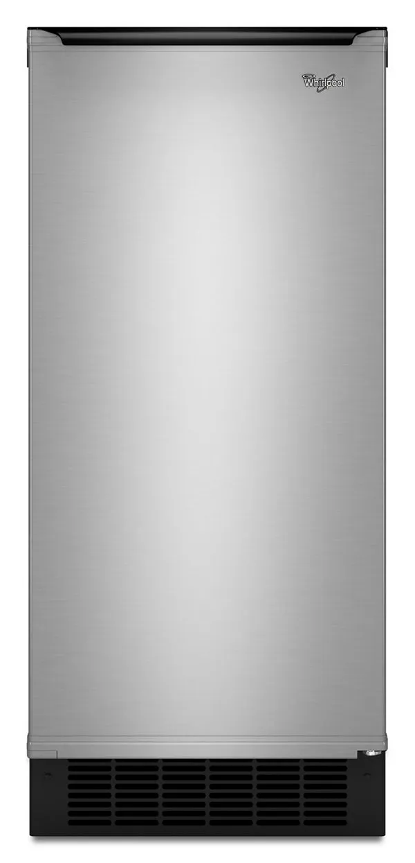 Whirlpool Gold 15 in. Ice Maker with Reversible Door in Stainless Steel 15 in. GI15NDXZS