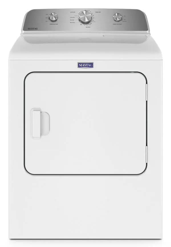 Maytag Top Load Gas Wrinkle Prevent Dryer, 7.0 Cu. Ft. In White