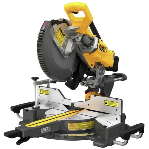 Dewalt DCS781B 60V MAX Brushless Lithium-Ion Cordless 12 in. Double Bevel Sliding Miter Saw (Tool Only)