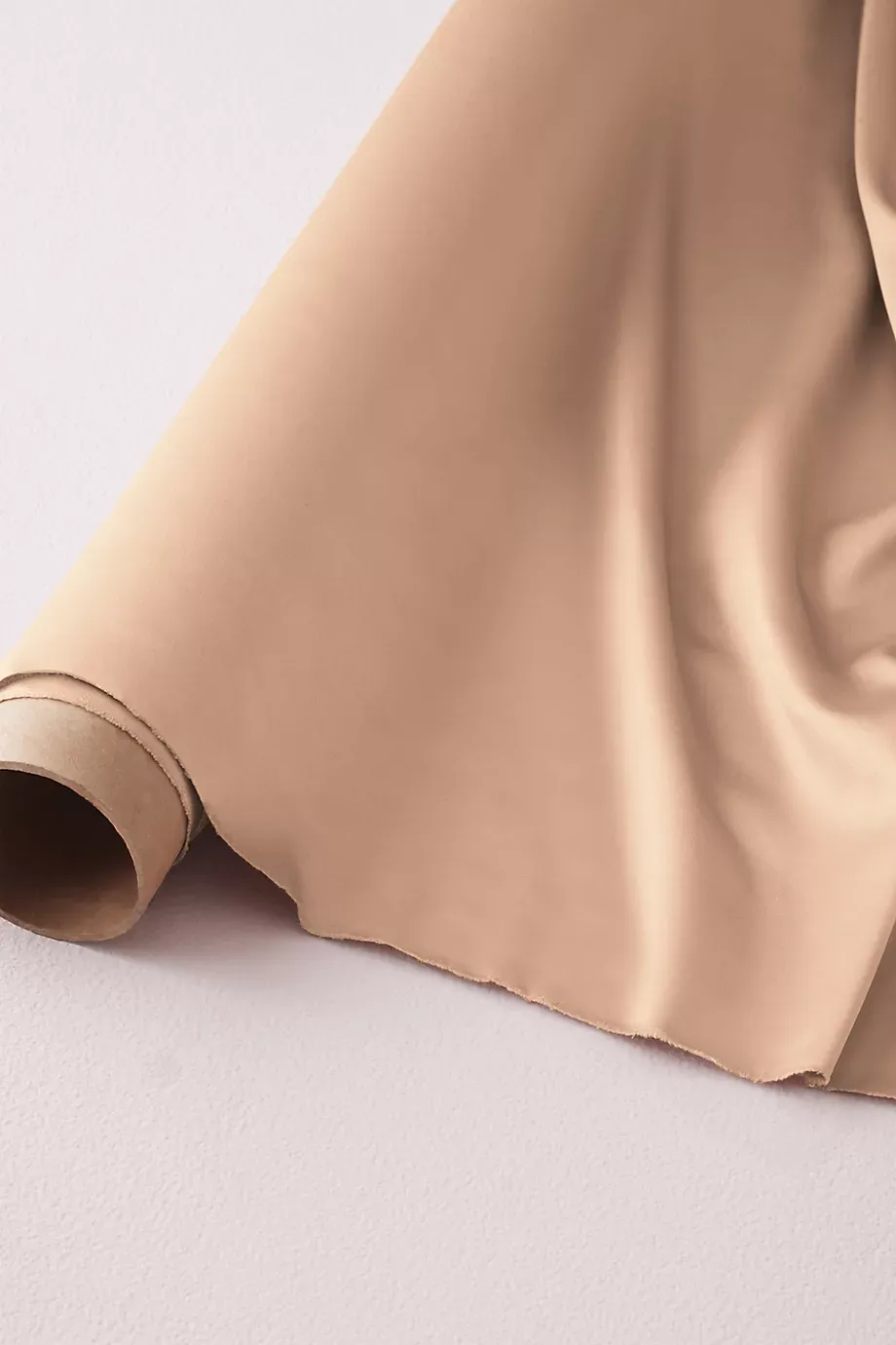 Db Essentials Stretch Charmeuse Fabric By The Yard in Sand Size: 5YD David's Bridal