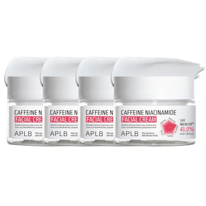 APLB - Caffeine Niacinamide Facial Cream - 55ml (4ea) Set