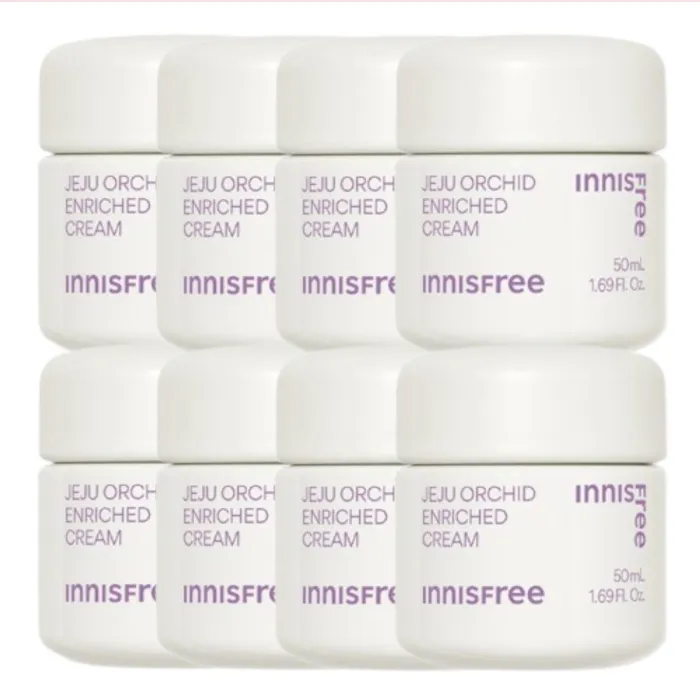 innisfree - Jeju Orchid Enriched Cream (8ea) Set