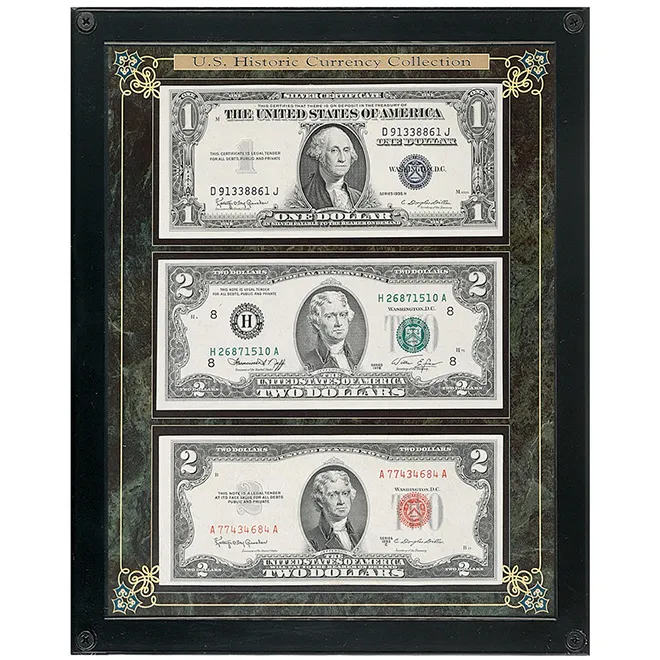 Historic U. S. Currency Set
