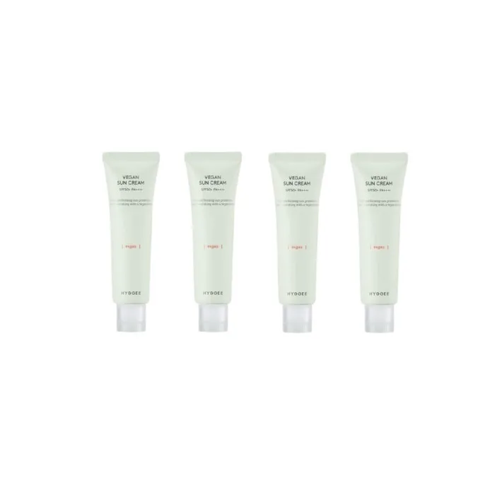 HYGGEE - Vegan Sun Cream SPF50+ PA++++ - 50ml (4ea) Set