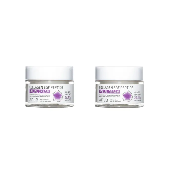 APLB - Collagen EGF Peptide Facial Cream - 55ml (2ea) Set
