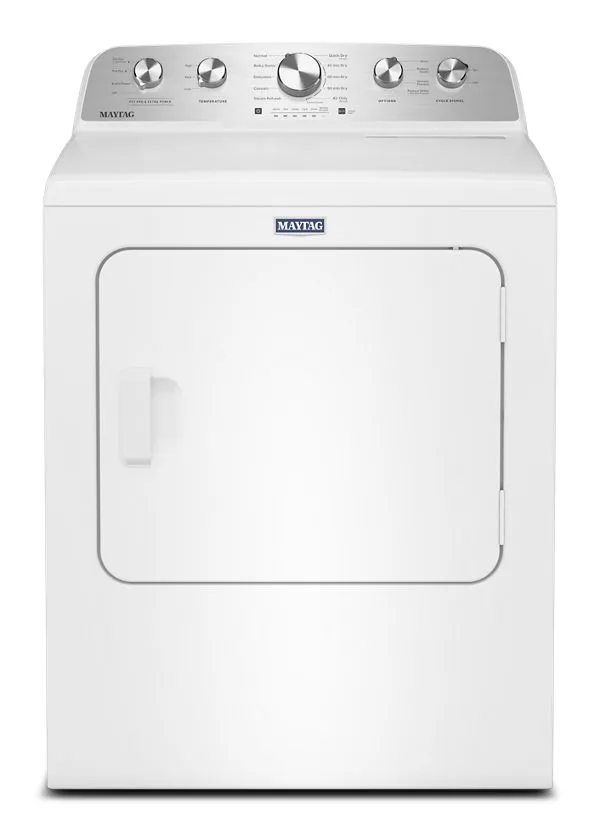 Maytag Top Load Dryer W/ Pet Pro Option In White