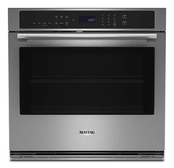 Maytag 30 In. Single Wall Oven W/ Air Fry And Basket, 5.0 Cu. Ft. In Fingerprint Resistant Stainless Steel