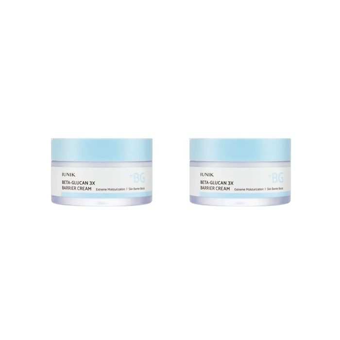 iUNIK - Beta-Glucan 3X Barrier Cream - 50ml (2ea) Set