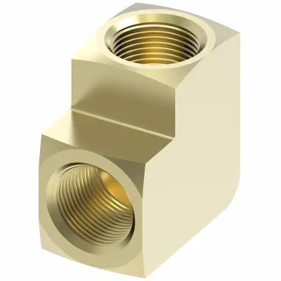 Weatherhead By Danfoss Inverted Flare 90 Union Elbow Brass