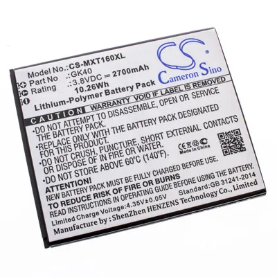 Motorola Moto Series 2700mAh Replacement Battery - Cell Phone Batteries