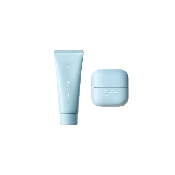 LANEIGE Water Bank Blue Hyaluronic Eye Cream - 25ml(1ea) + Cleansing Foam - 150g(1ea) Set