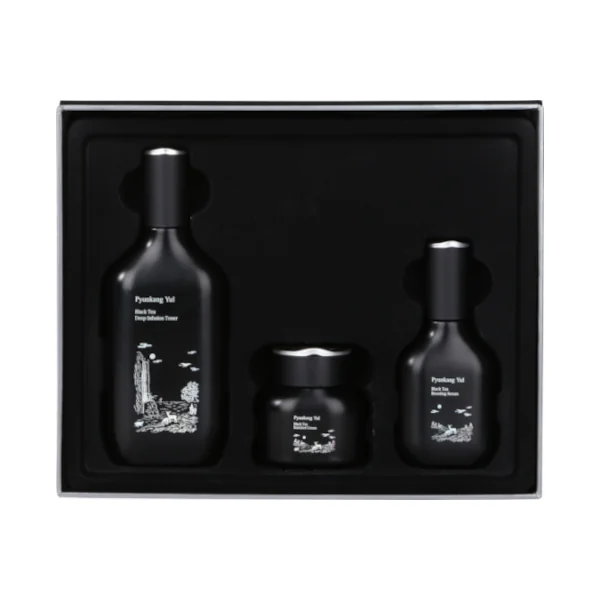 Pyunkang Yul - Black Tea Line Gift Set - 130ml + 45ml + 60ml