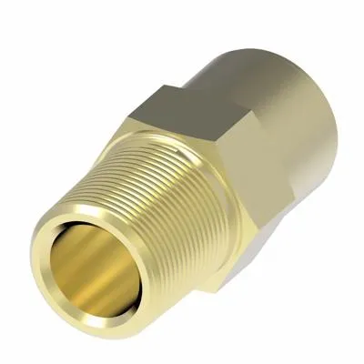 Weatherhead By Danfoss PushConnect Swivel Elbow Adapter Brass