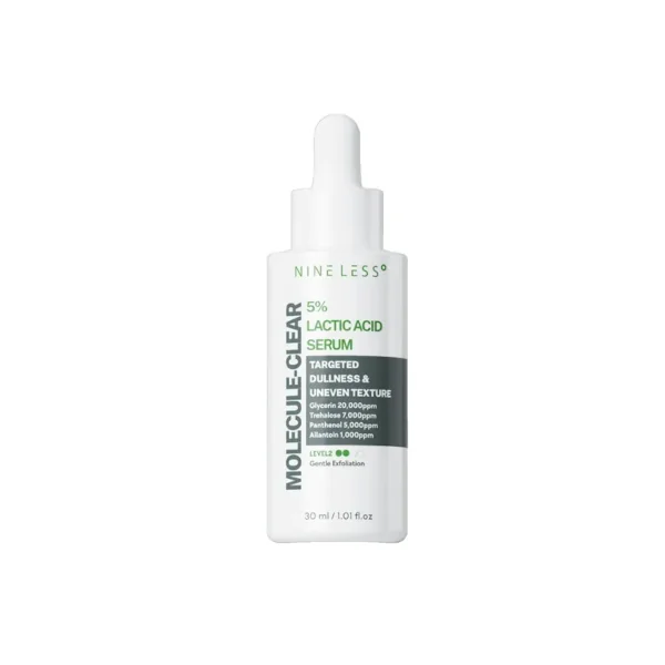 NINELESS - Molecule-Clear 5% Lactic Acid Serum - 30ml