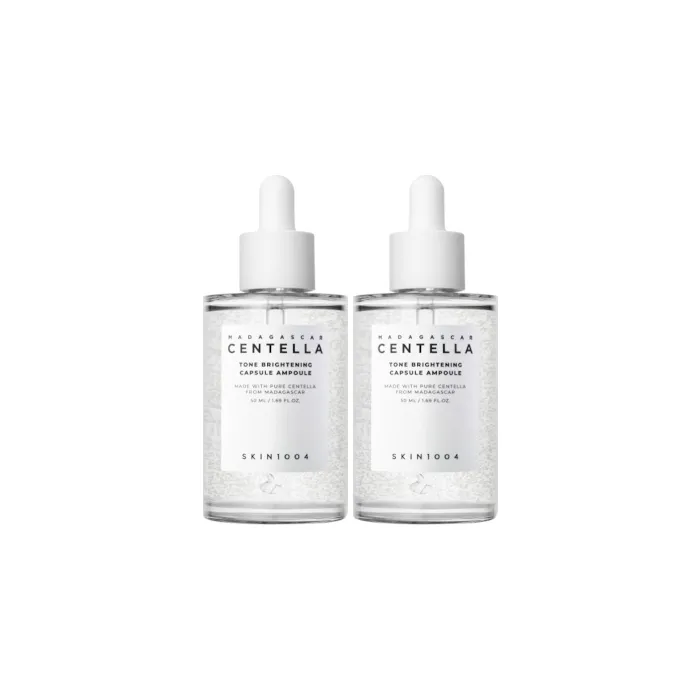 SKIN1004 - Madagascar Centella Tone Brightening Capsule Ampoule - 50ml (2ea) Set
