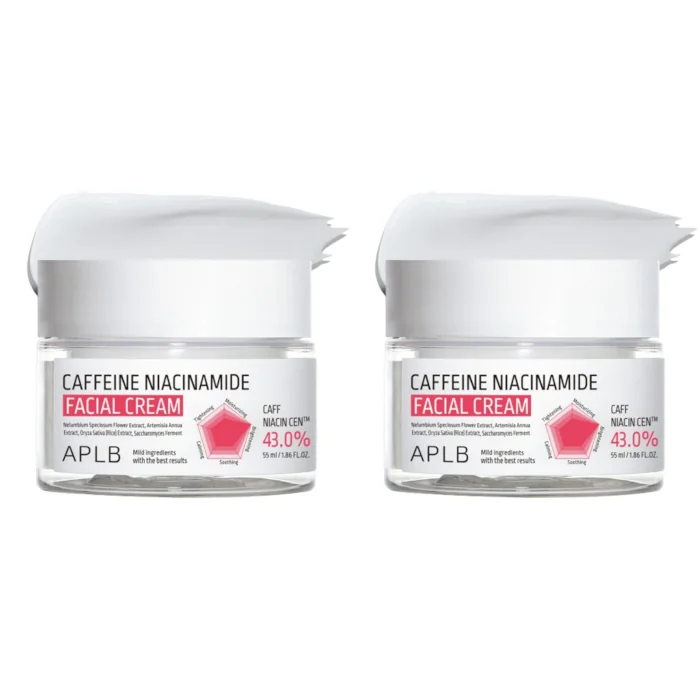 APLB - Caffeine Niacinamide Facial Cream - 55ml (2ea) Set