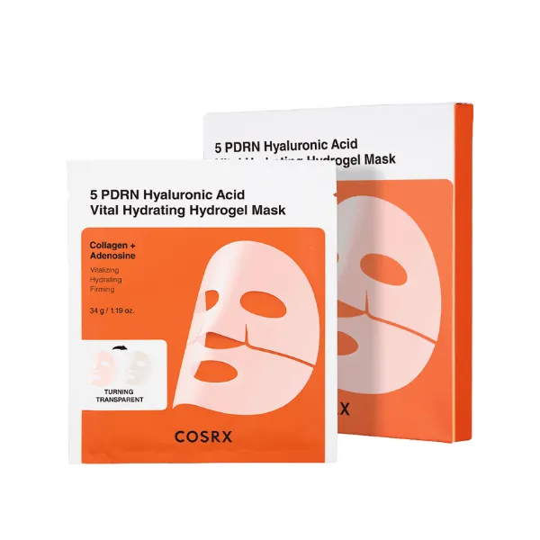 COSRX - 5 PDRN Hyaluronic Acid Vital Hydrating Hydrogel Mask - 34g*3ea