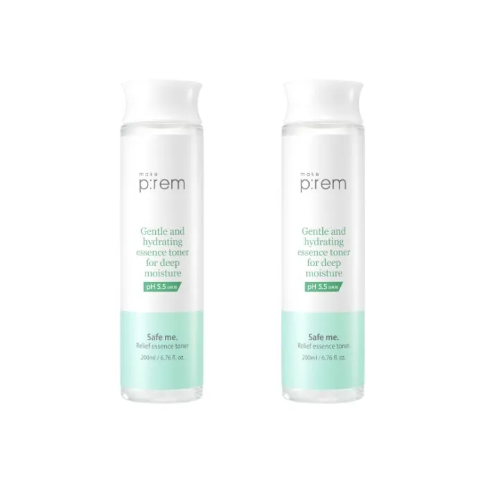 make p:rem - Safe Me. Relief Essence Toner - 200ml (2ea) Set