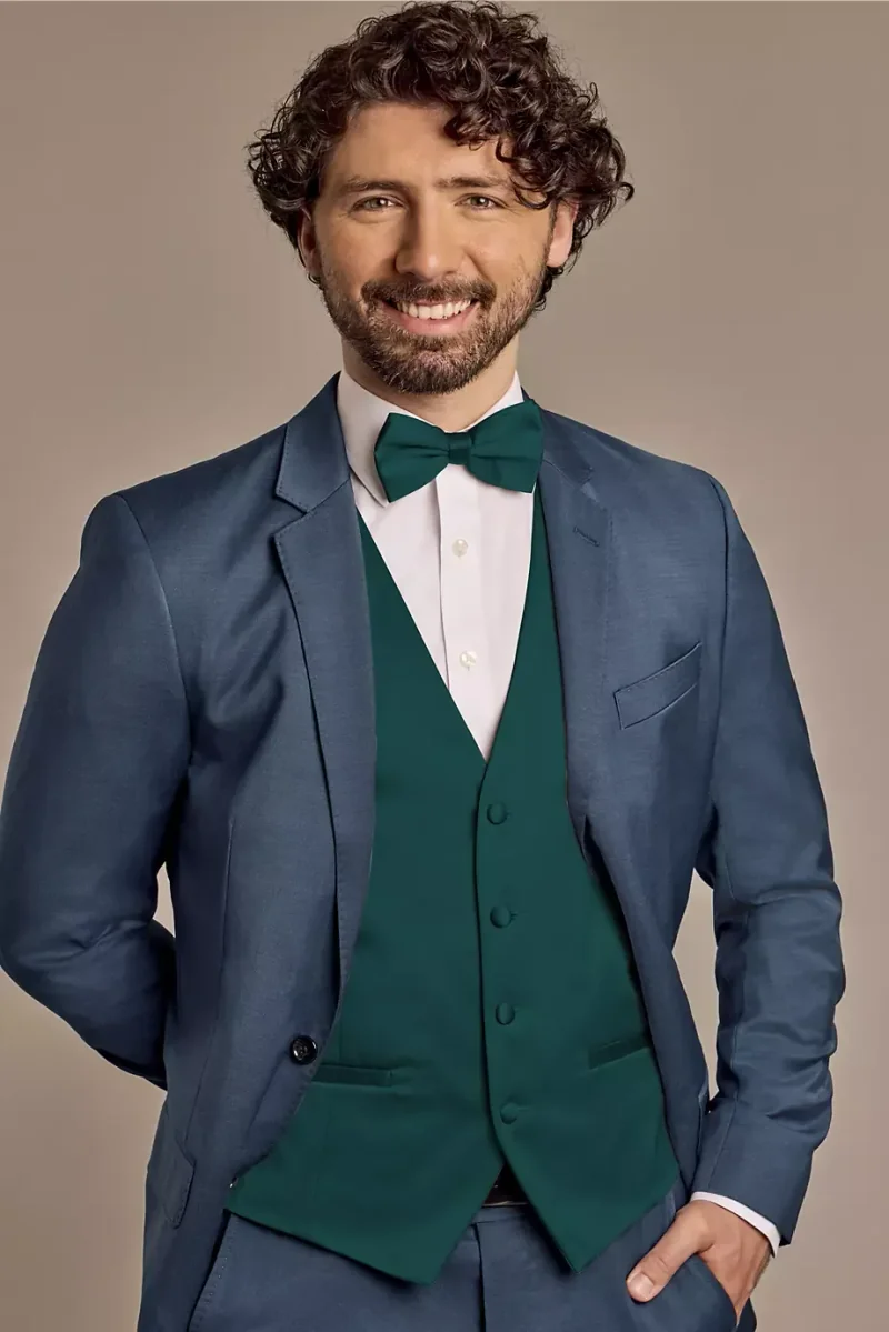 DB Studio Mens Vest in Gem Size: Medium David's Bridal