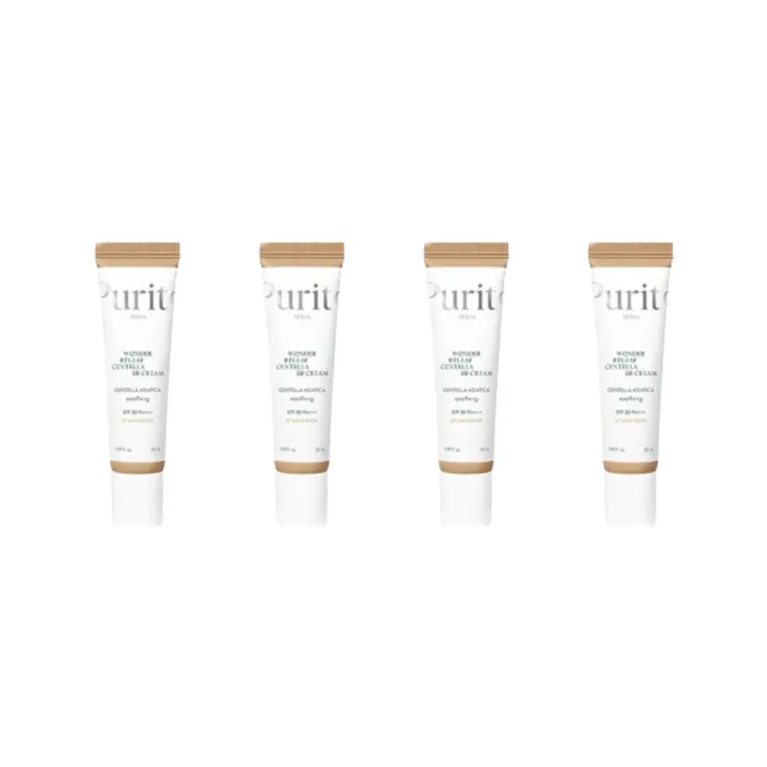 Purito SEOUL - Wonder Releaf Centella BB Cream SPF 30 PA++++ - 30ml - #27 Sand Beige (4ea) Set