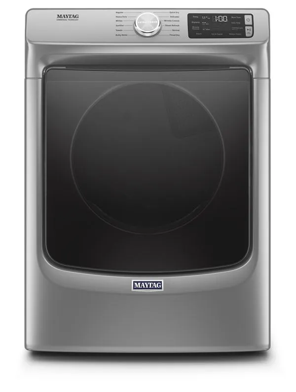 Maytag Front Load Electric Dryer W/ Extra Power And Quick Dry Cycle, 7.3 Cu. Ft. In Metallic Slate