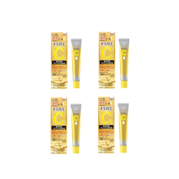 Rohto Mentholatum Melano CC Premium Brightening Essence (Japan Version) - 20ml (4ea) Set