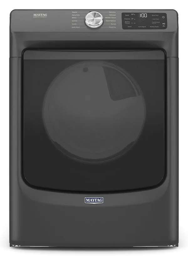 Maytag Front Load Electric Dryer W/ Extra Power And Quick Dry Cycle, 7.3 Cu. Ft. In Volcano Black