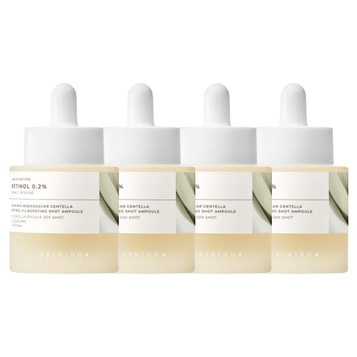 SKIN1004 - Madagascar Centella Retinol 0.2 Boosting Shot Ampoule - 30ml (4ea) Set