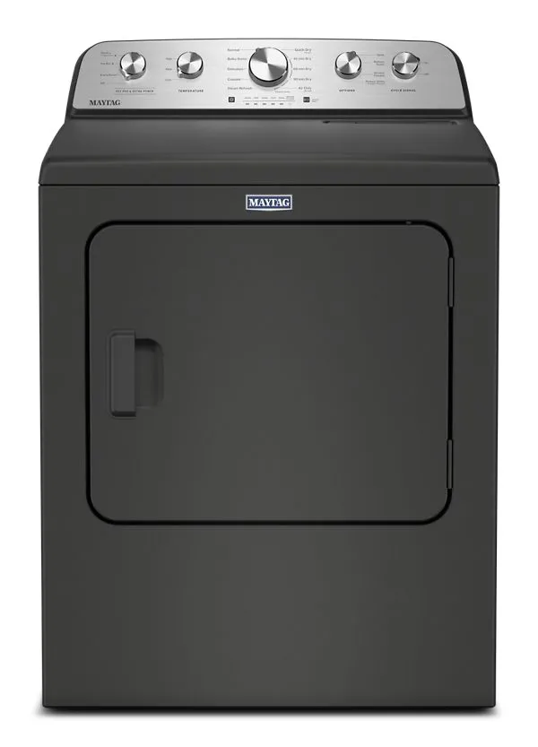 Maytag Top Load Dryer W/ Pet Pro Option In Volcano Black