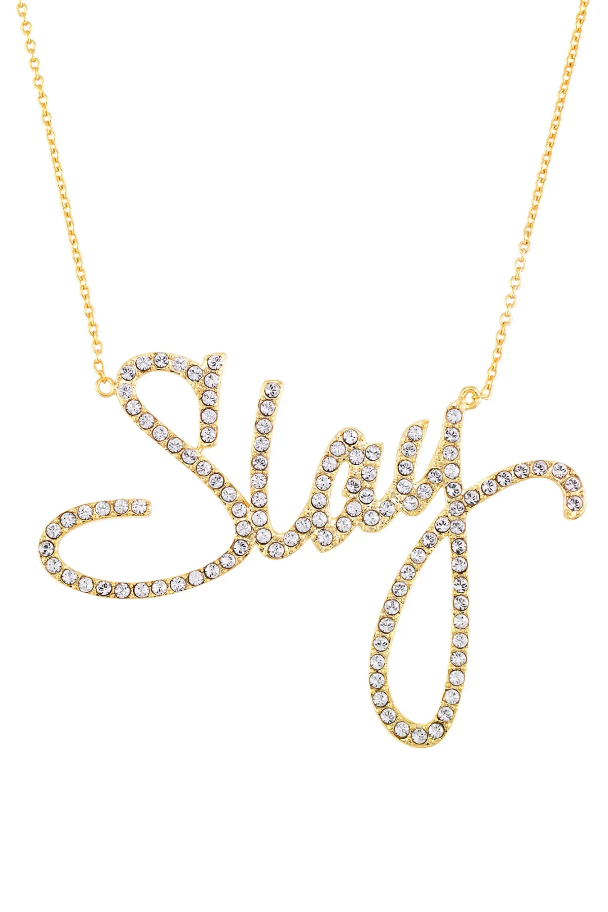 Slay Nameplate Necklace - Extra Large