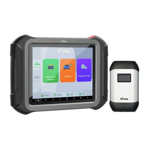 Xtool EV Smart Diagnostic System with 9.7 in. Tablet, Bluetooth, DoIP, CAN-FD, Battery Pack Detection, Tesla Diagnostics, and 40plus Special Functions - N9EV